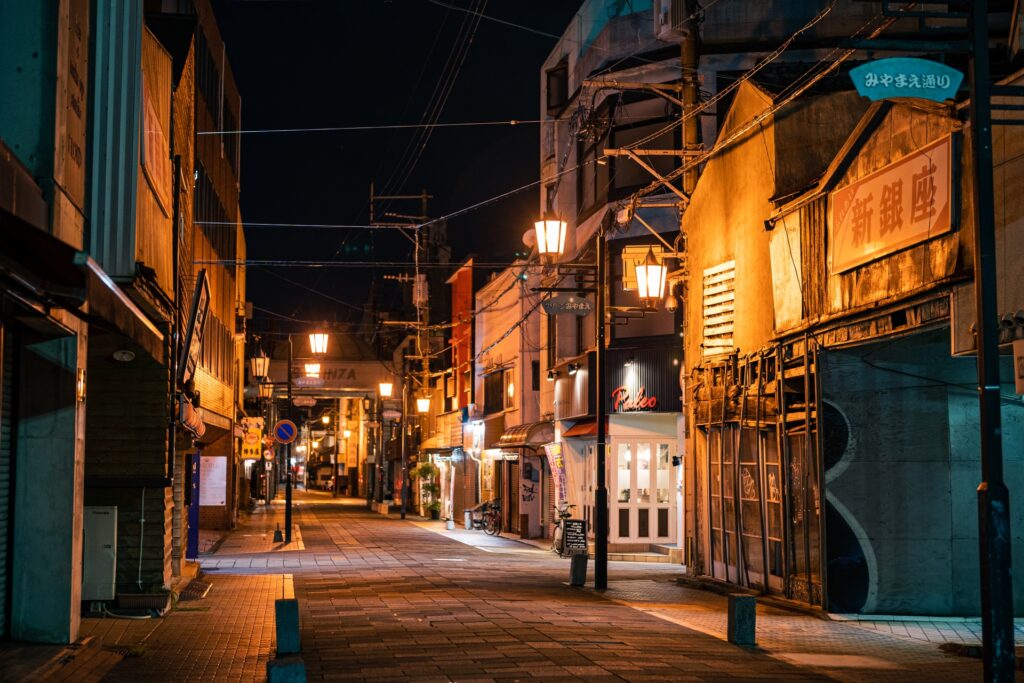 福岡市城南区の店構え