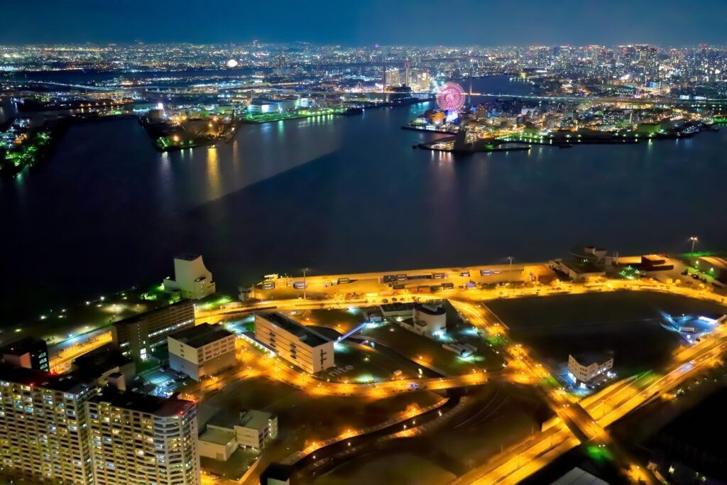 住之江区の夜景