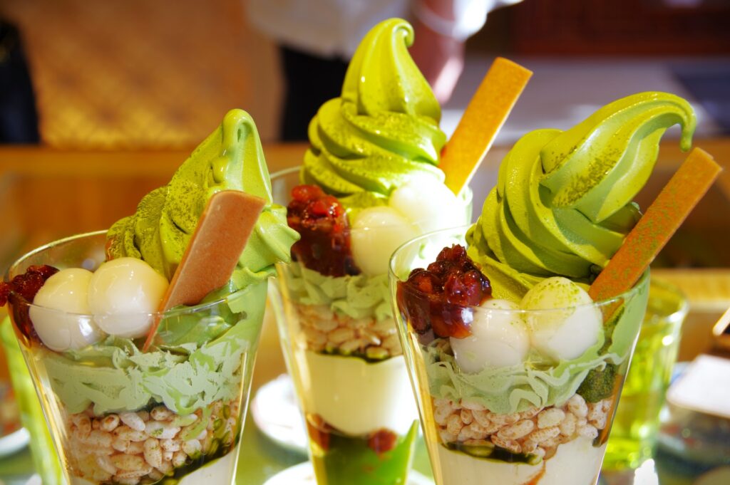 京都府京都市中京区の抹茶スイーツ