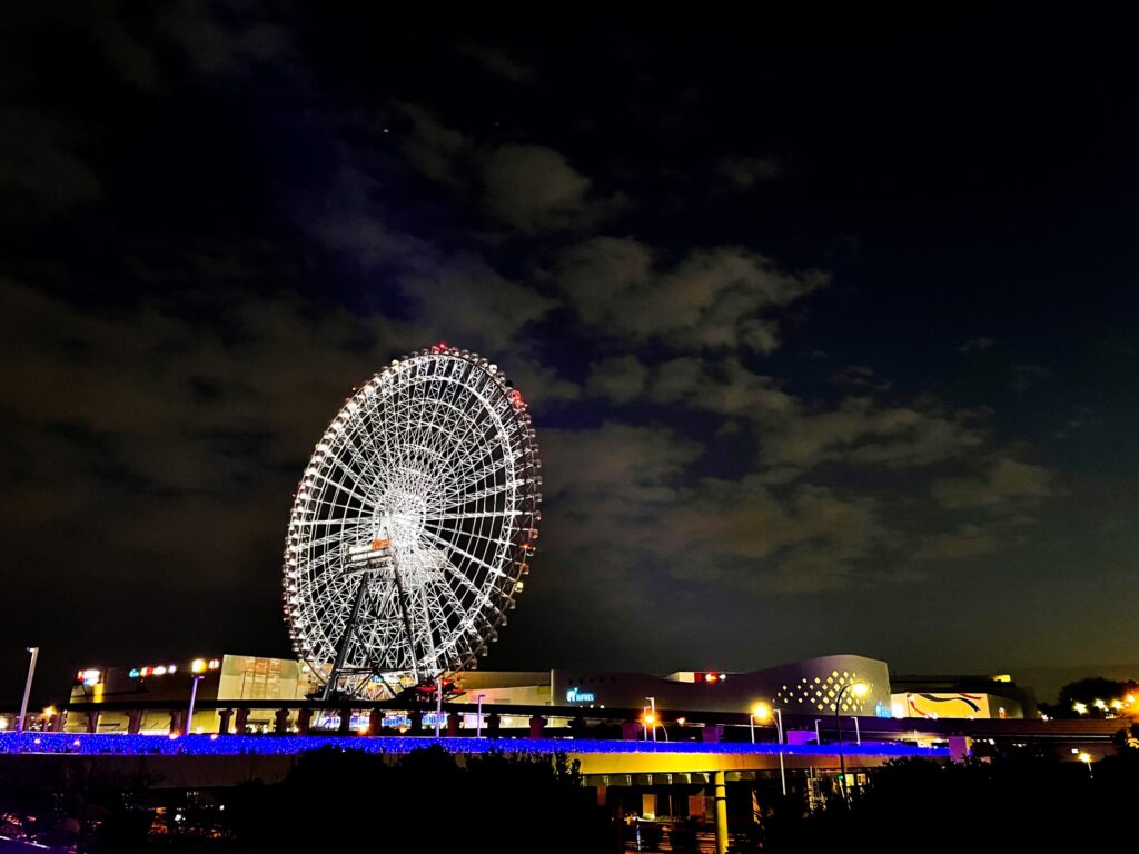吹田市の夜景