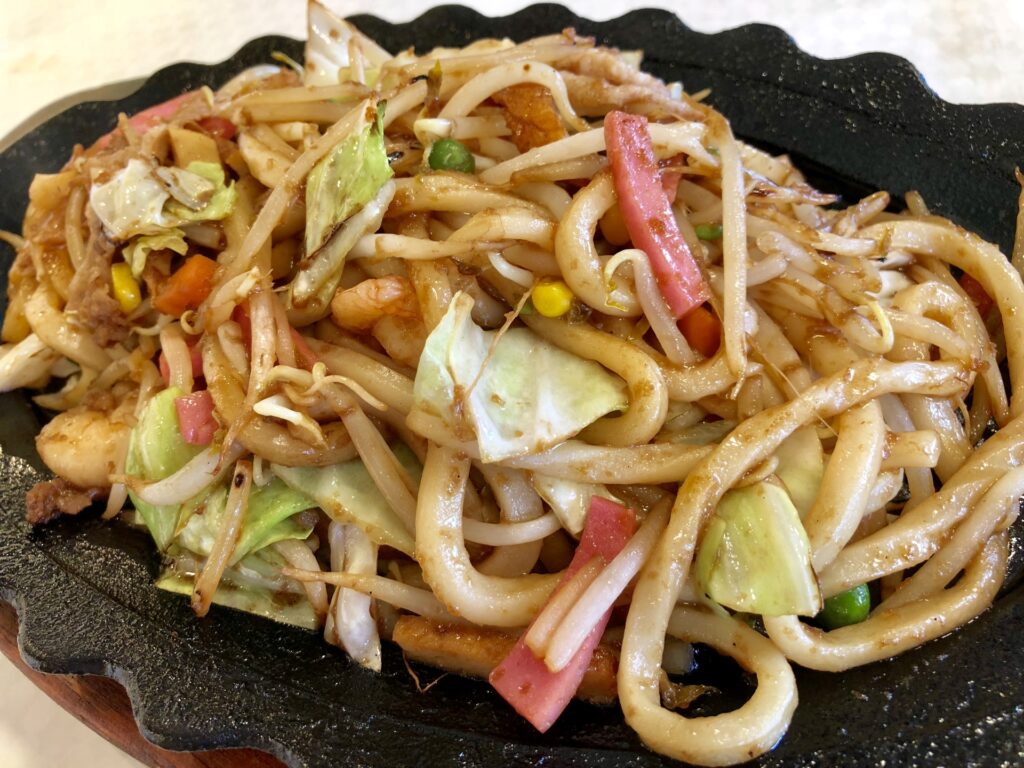 北九州市小倉北区の焼うどん