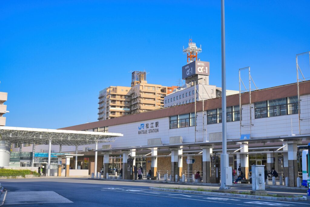 島根県松江市の松江駅
