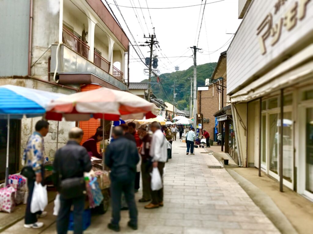 佐賀県唐津市の呼子の朝市