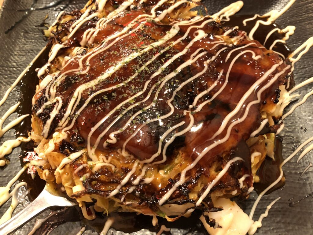 浜松市南区の遠州焼きのお好み焼き