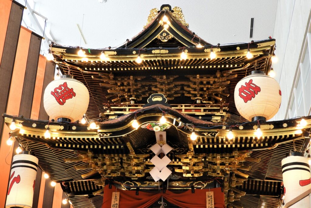 小松市のこまつ曳山子供歌舞伎