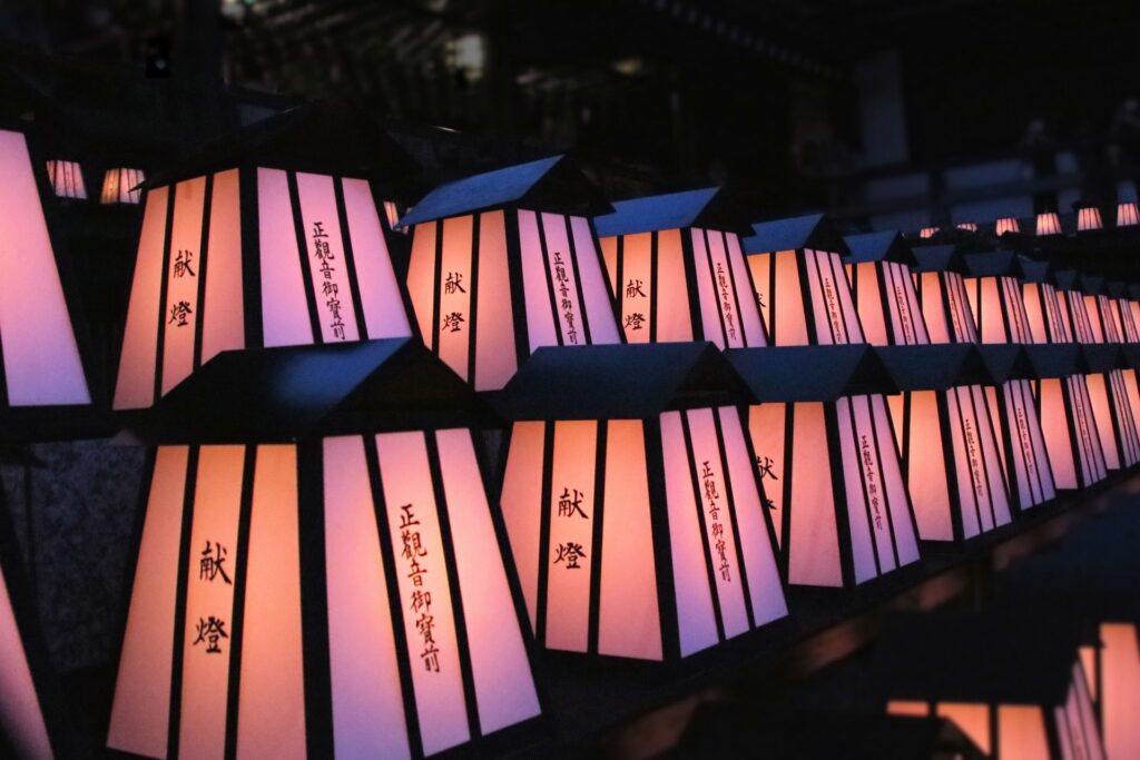 浜松市北区の万灯祭