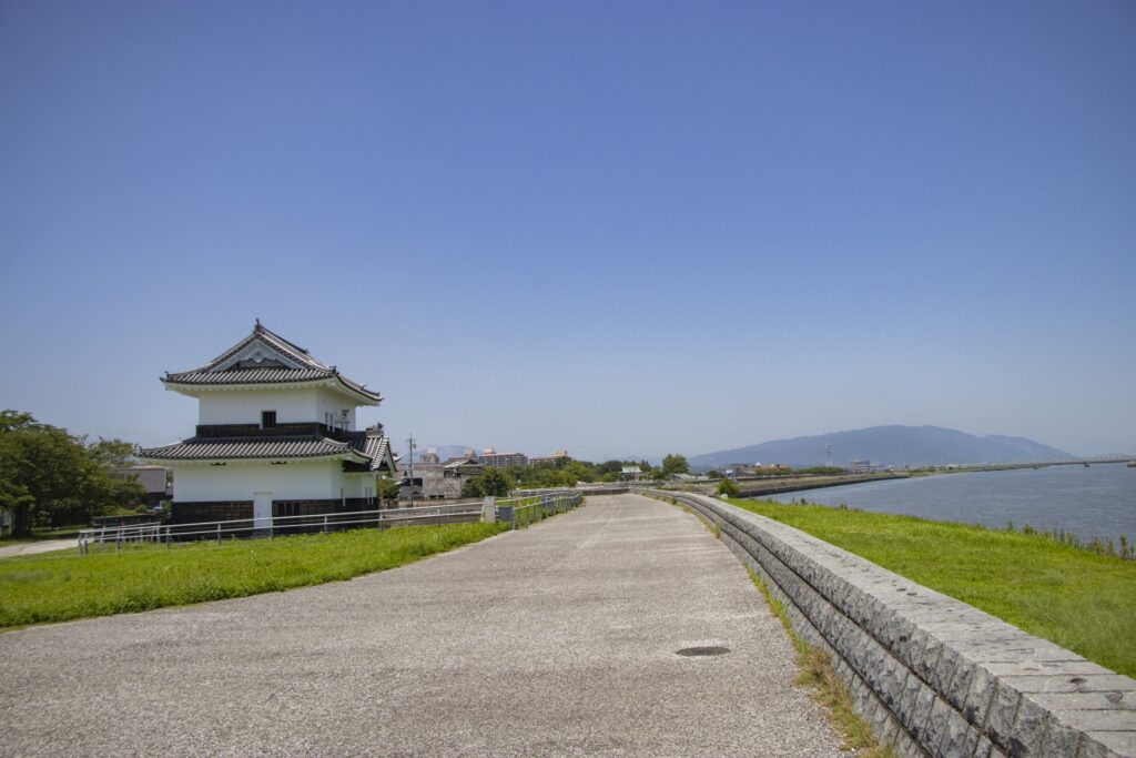 三重県桑名市の七里の渡跡