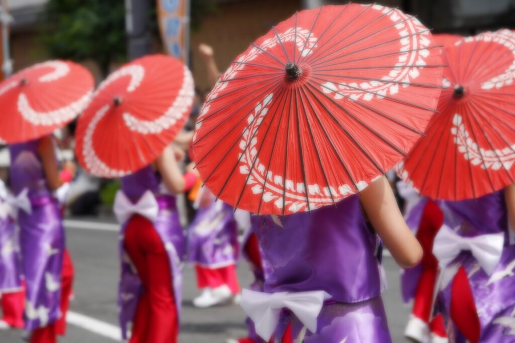 神奈川県平塚市のよさこい会場