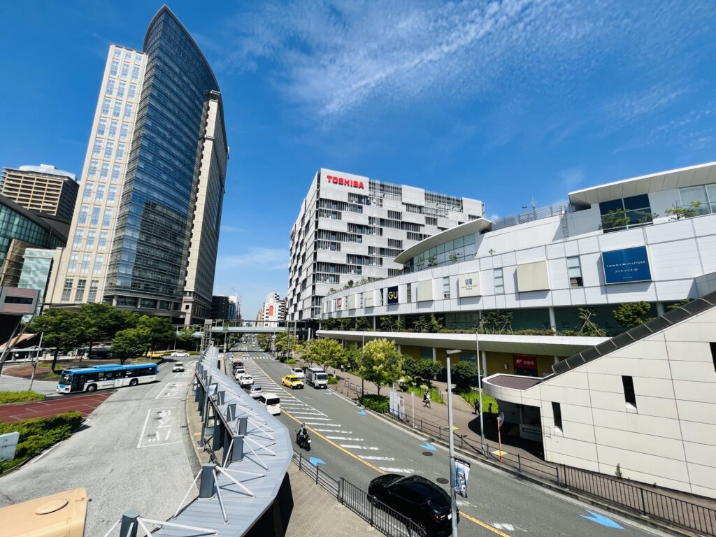 川崎市の街並み