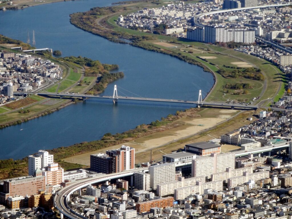 淀川区の街並み