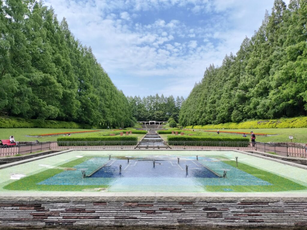 相模原公園のフランス庭園
