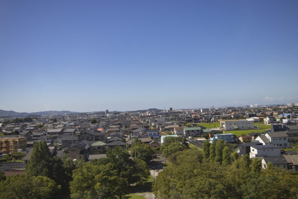 愛知県安城市の街並み