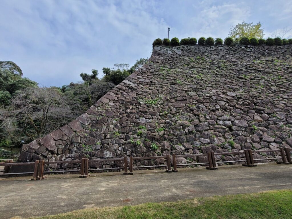 延岡城跡の風景