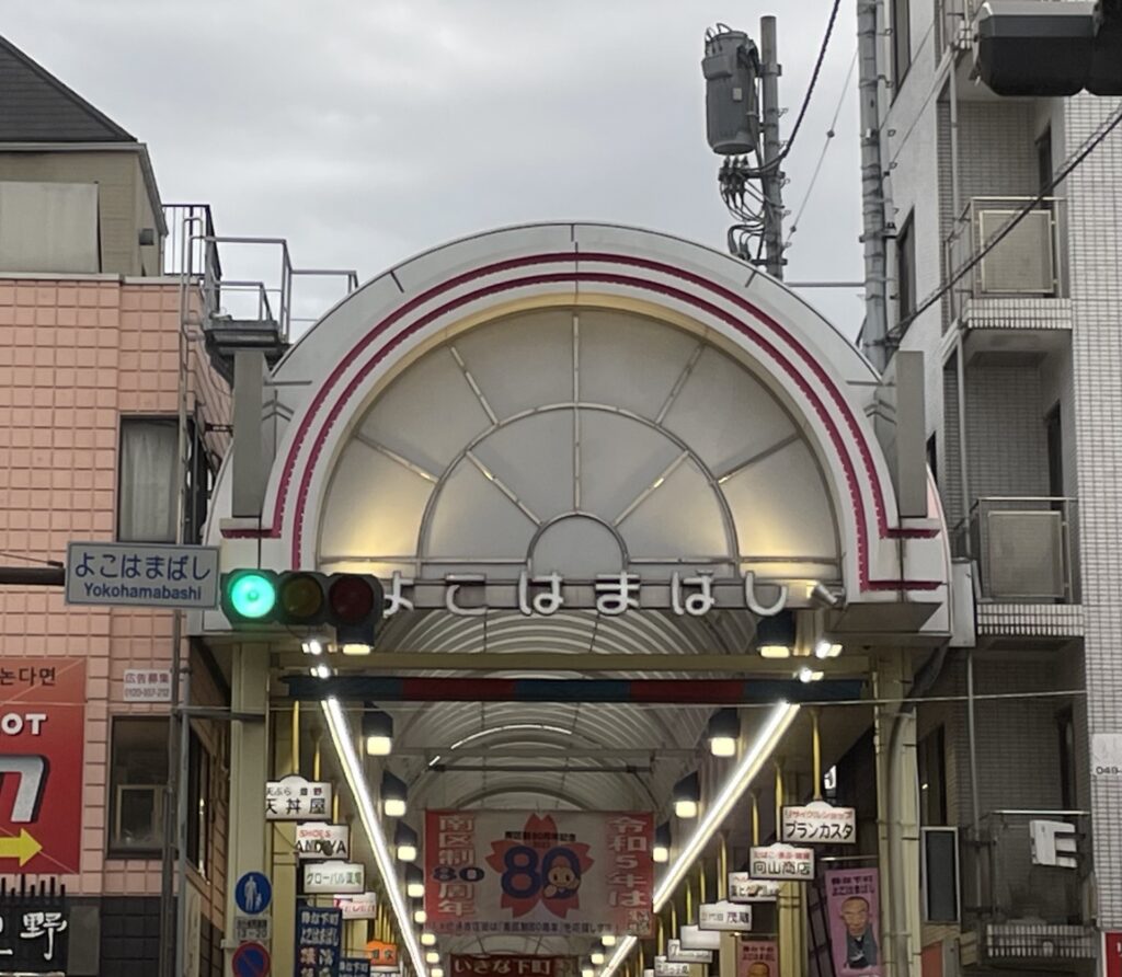 神奈川県横浜市南区の横浜橋通商店街