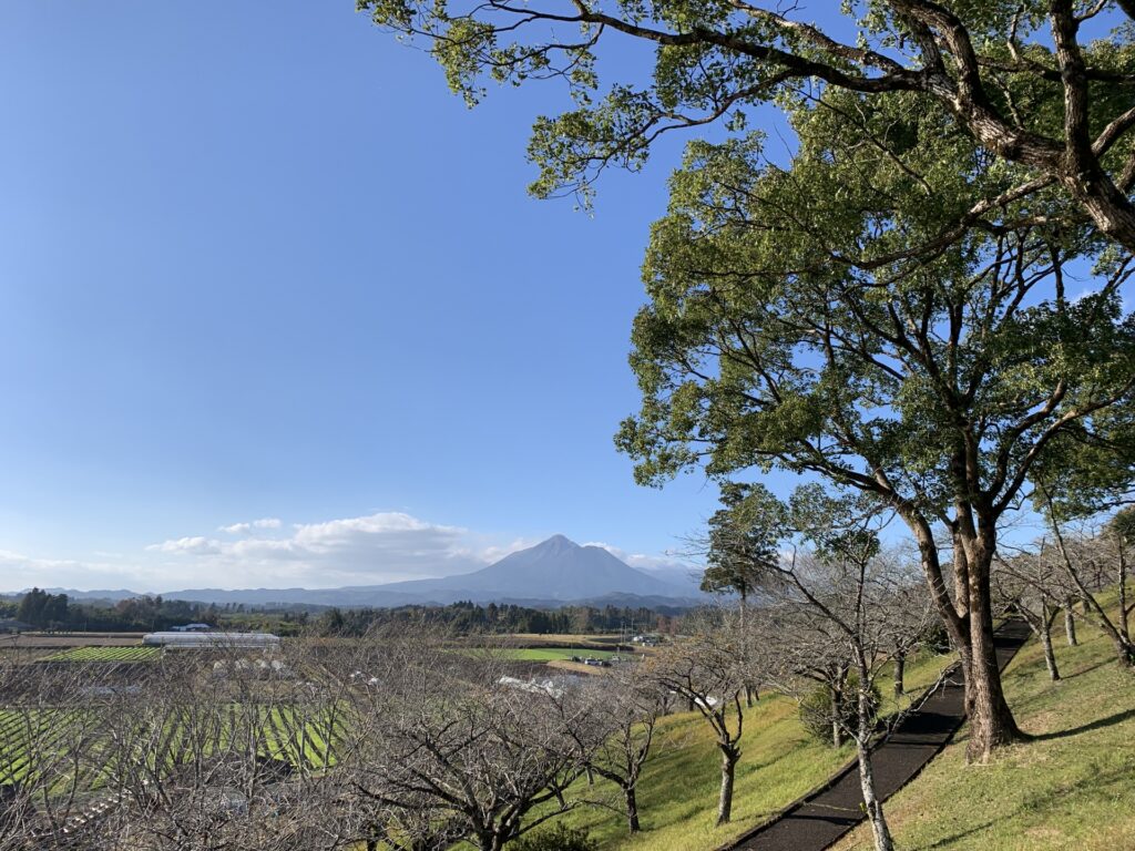 宮崎県都城市 霧島連山