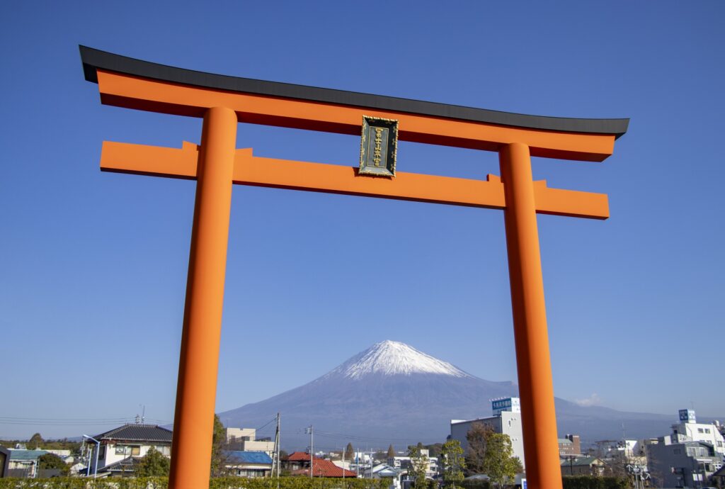 富士山本宮浅間大社の鳥居