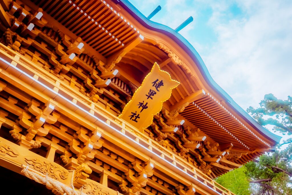 熊本市東区の健軍神社