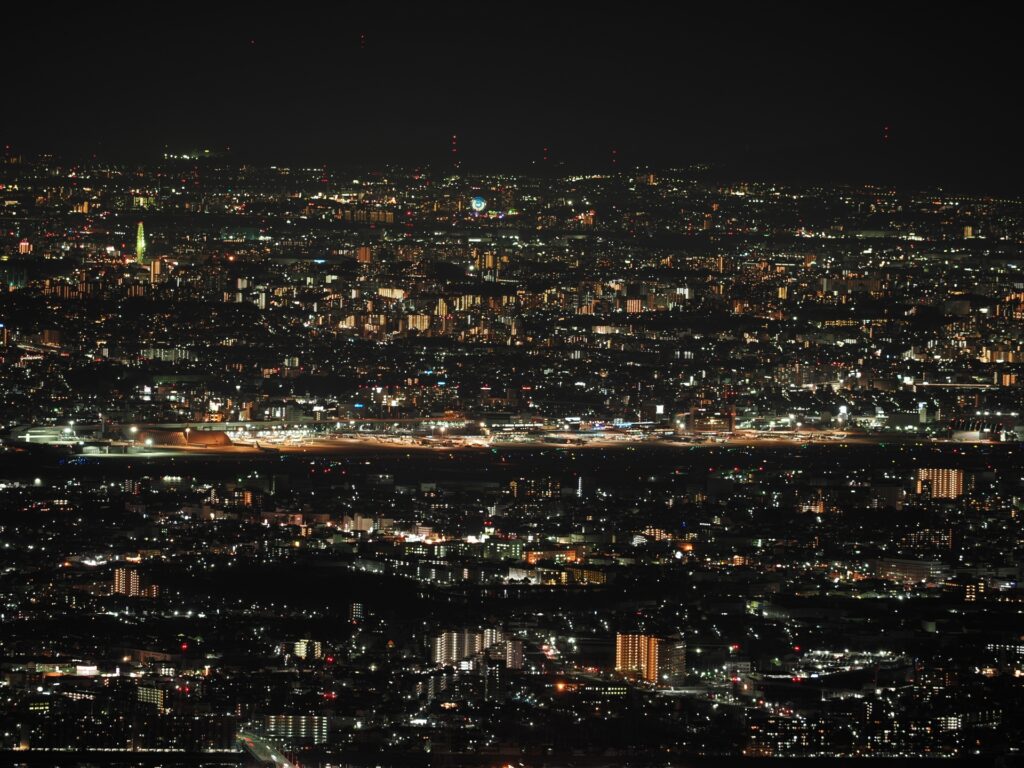 兵庫県伊丹市の夜景