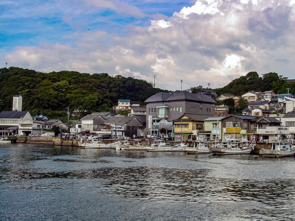 唐津市の呼子漁港