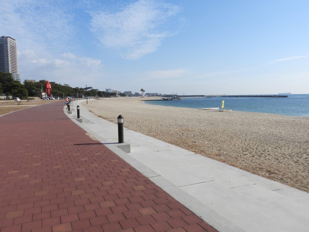 神戸市須磨区の須磨海岸