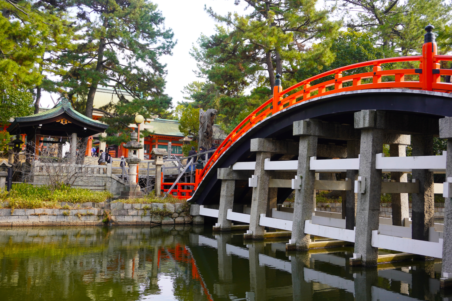 住吉大社の太鼓橋