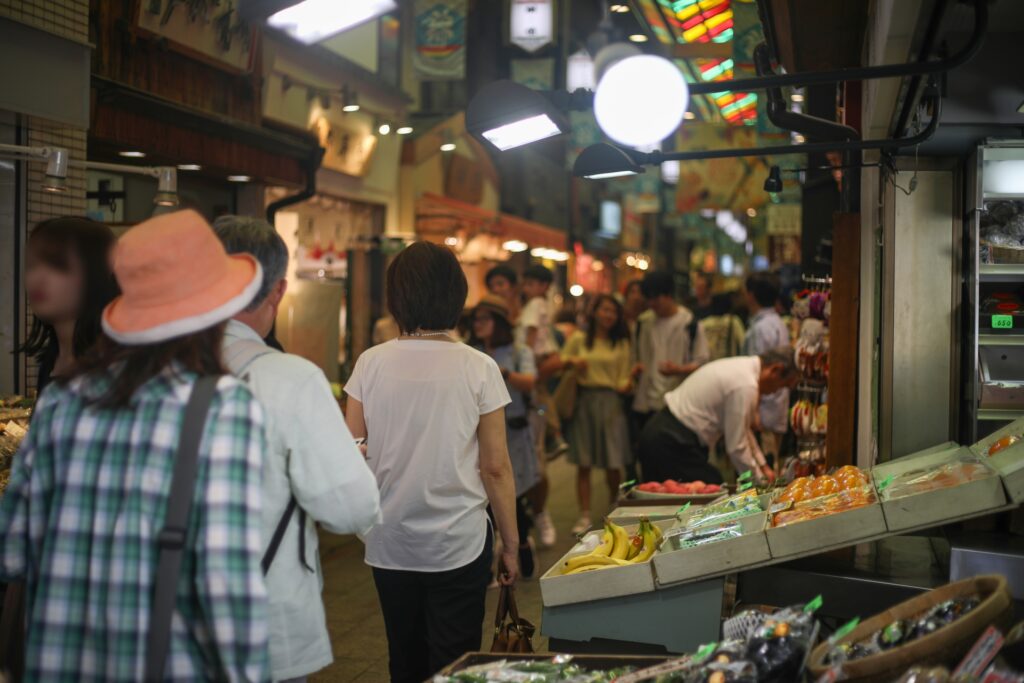 中京区の錦市場