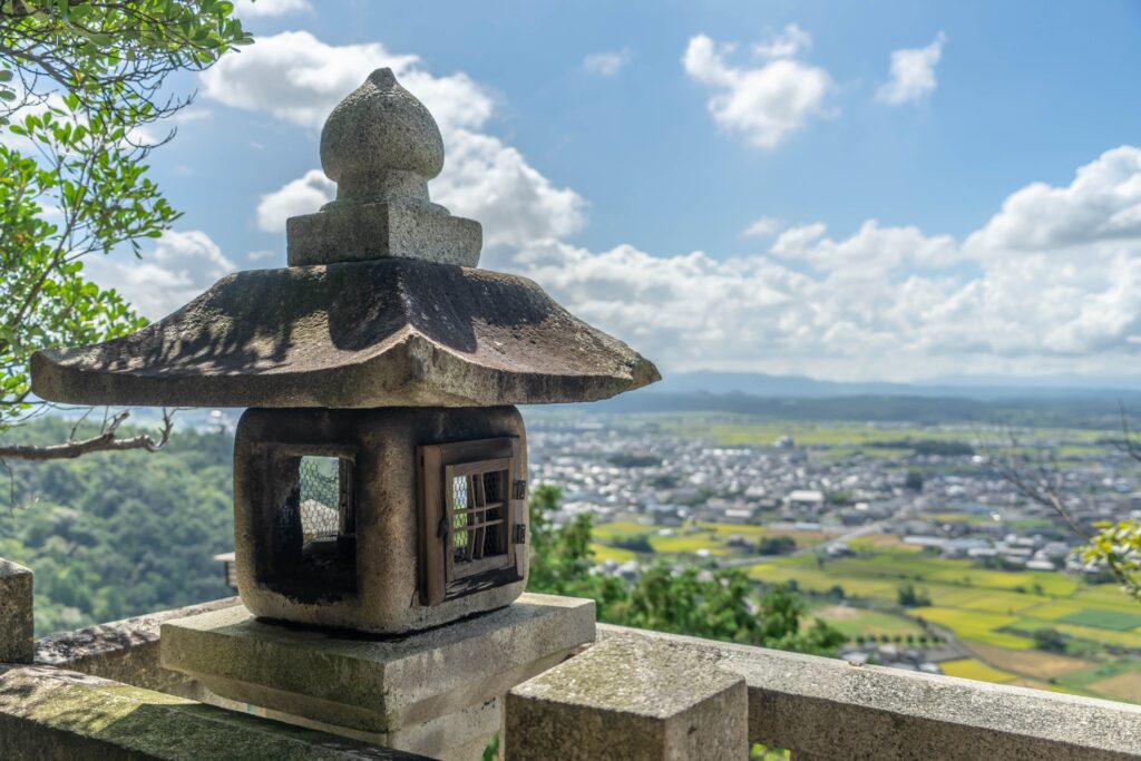 滋賀県東近江市の太郎坊宮 滋賀県東近江市の太郎坊宮