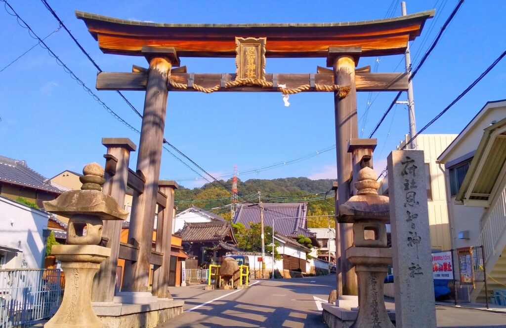 八尾市の恩智神社