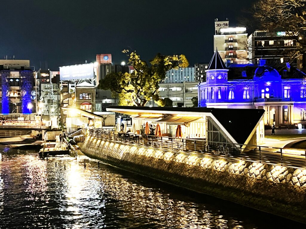 福岡市中央区の屋台街