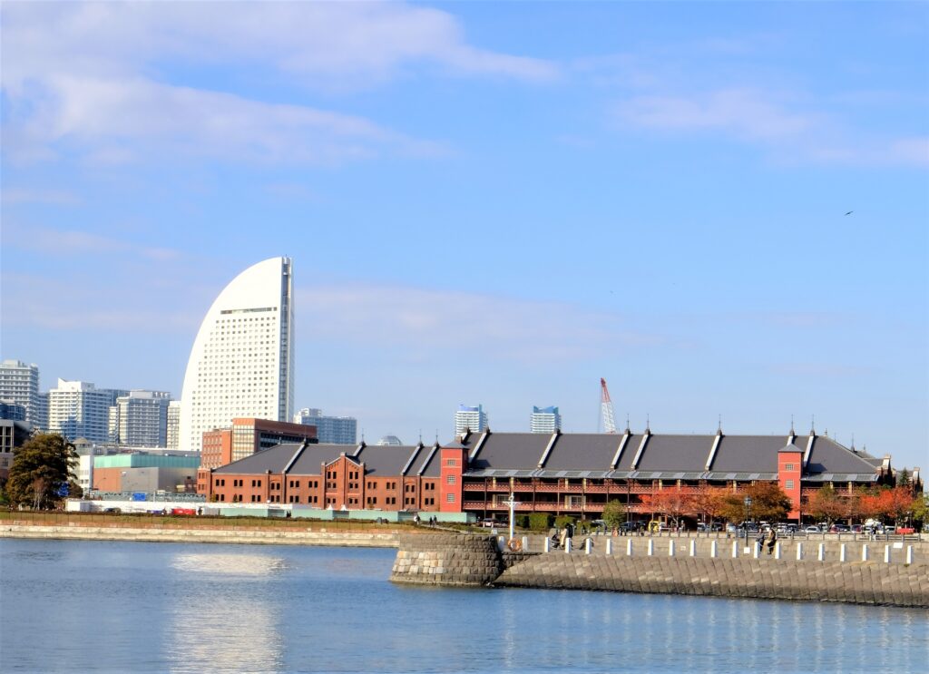 みなとみらいと赤レンガ倉庫 神奈川県横浜市中区のみなとみらいと赤レンガ倉庫