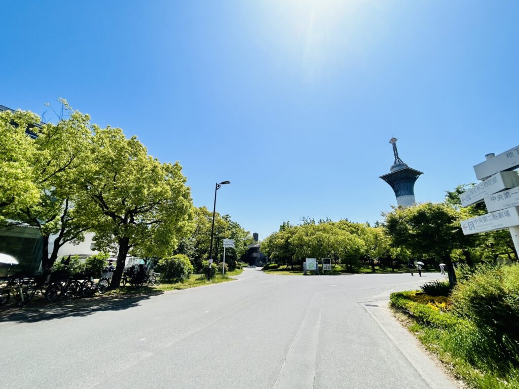鶴見区の花博記念公園鶴見緑地