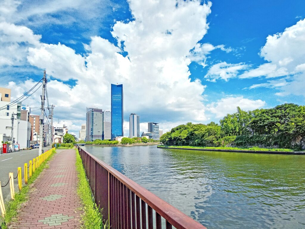 大阪市城東区の自然スポット 大阪市城東区の公園と遊歩道