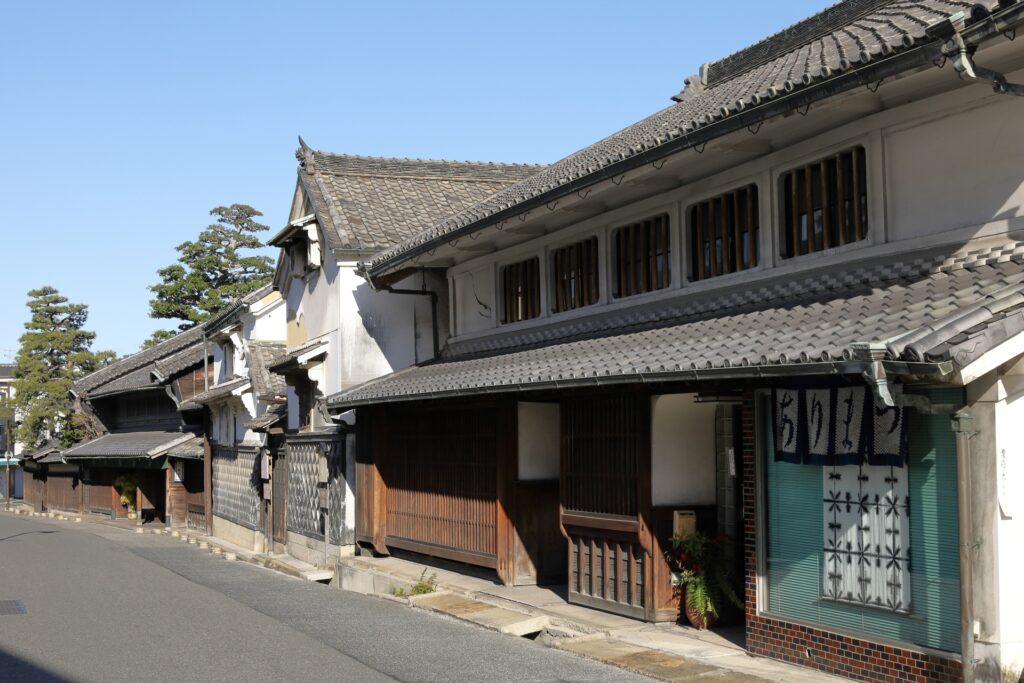 古道と街並み 浜松市東区の積志地区