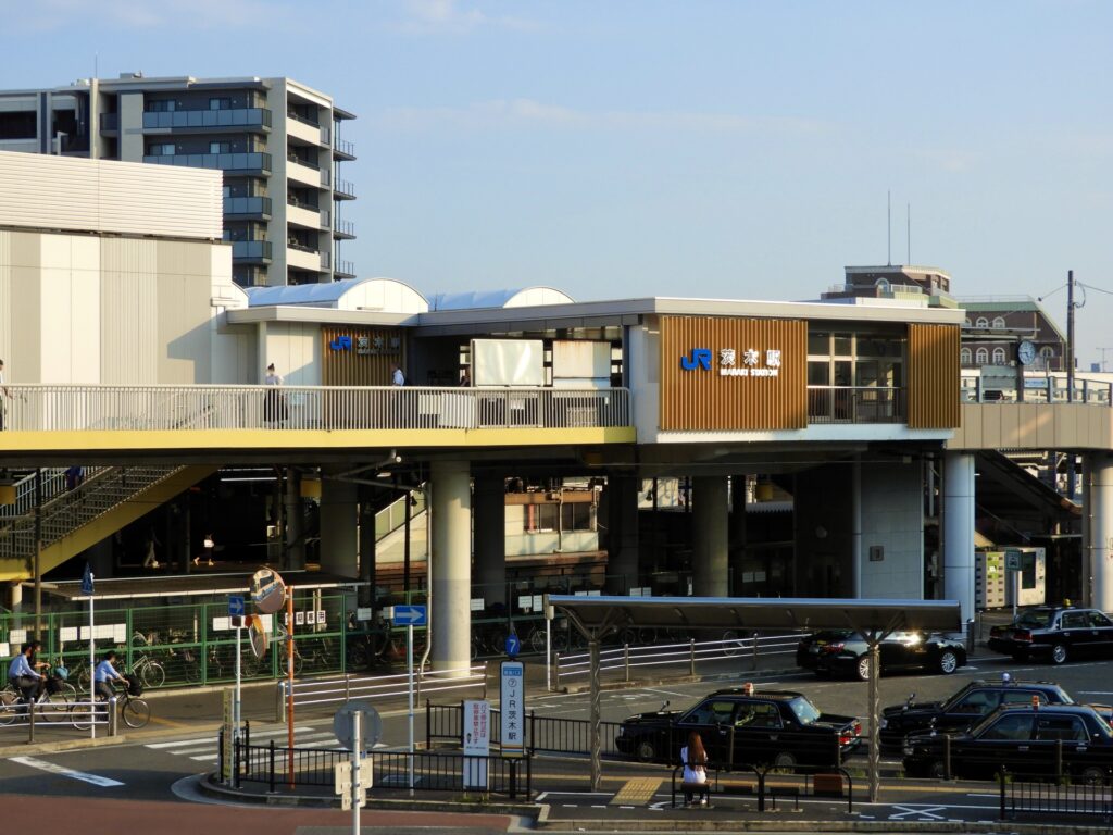 茨木市の街並み