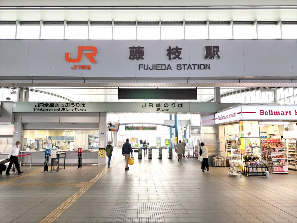 藤枝駅の風景
