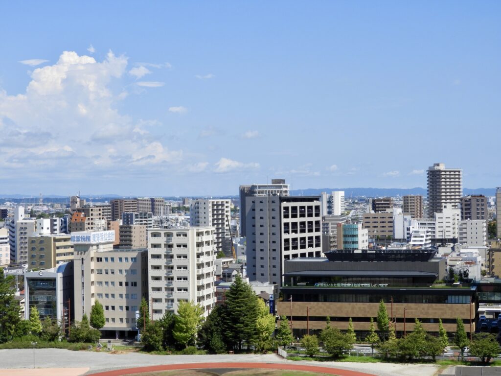 磐田市街地の風景 磐田市街地の風景