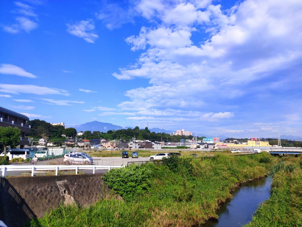 神奈川県厚木市の街並み