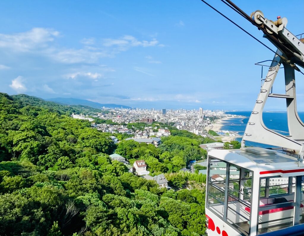 須磨区のロープウェイ