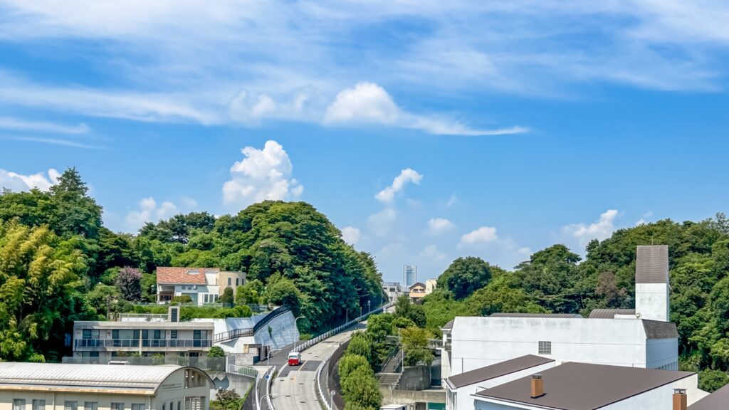 神奈川県横浜市中区の本牧山頂公園