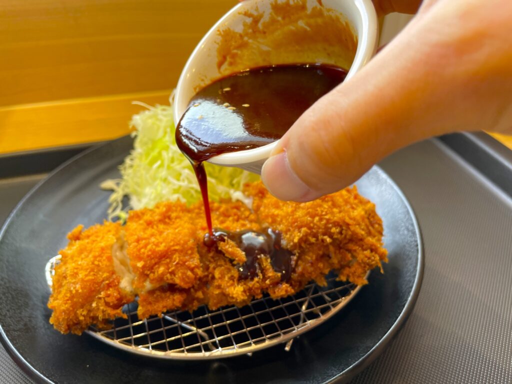 愛知県安城市の味噌カツ