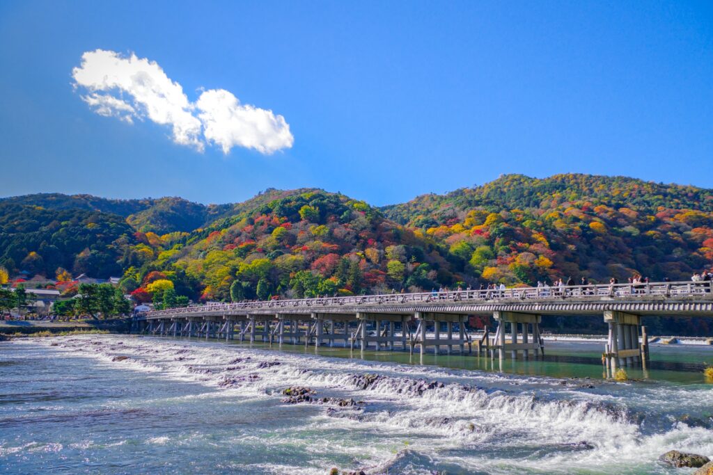 京都市右京区の渡月橋