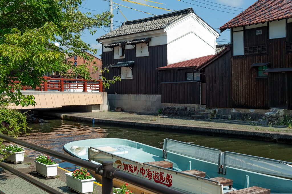 米子市の街並み