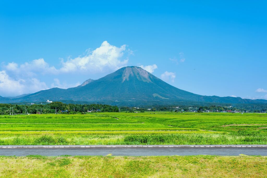 鳥取県米子市の夏の大山