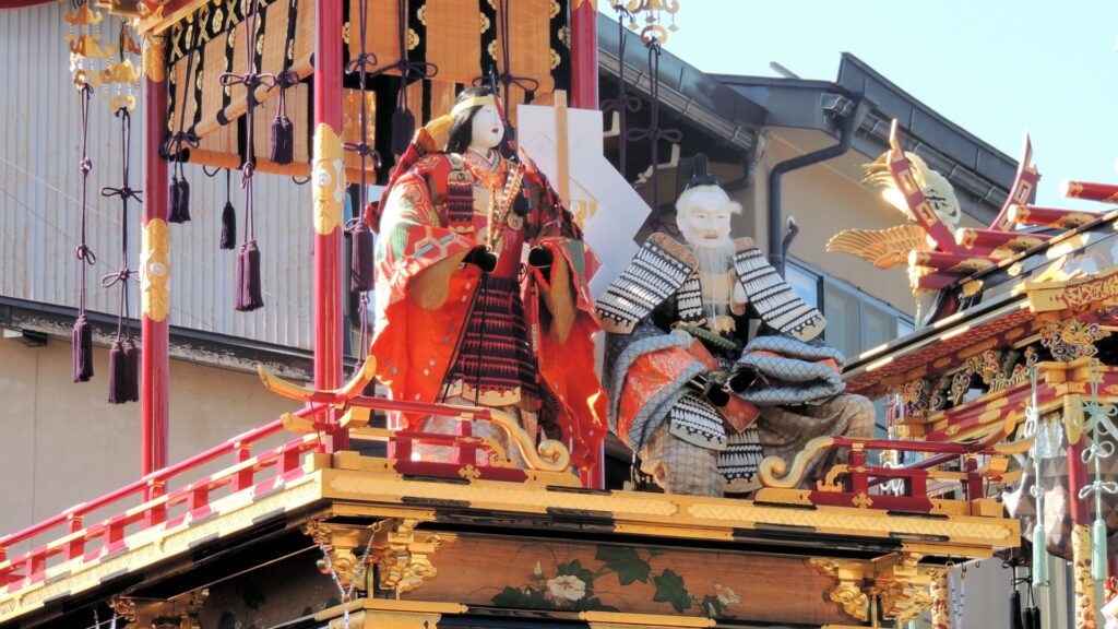 小松市のこまつ曳山子供歌舞伎