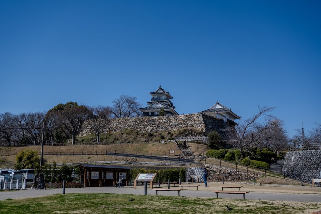 浜松城公園の景色 浜松市中央区の浜松城公園