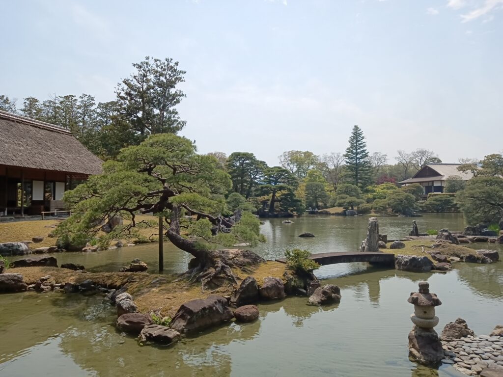 京都市西京区の桂離宮と庭園