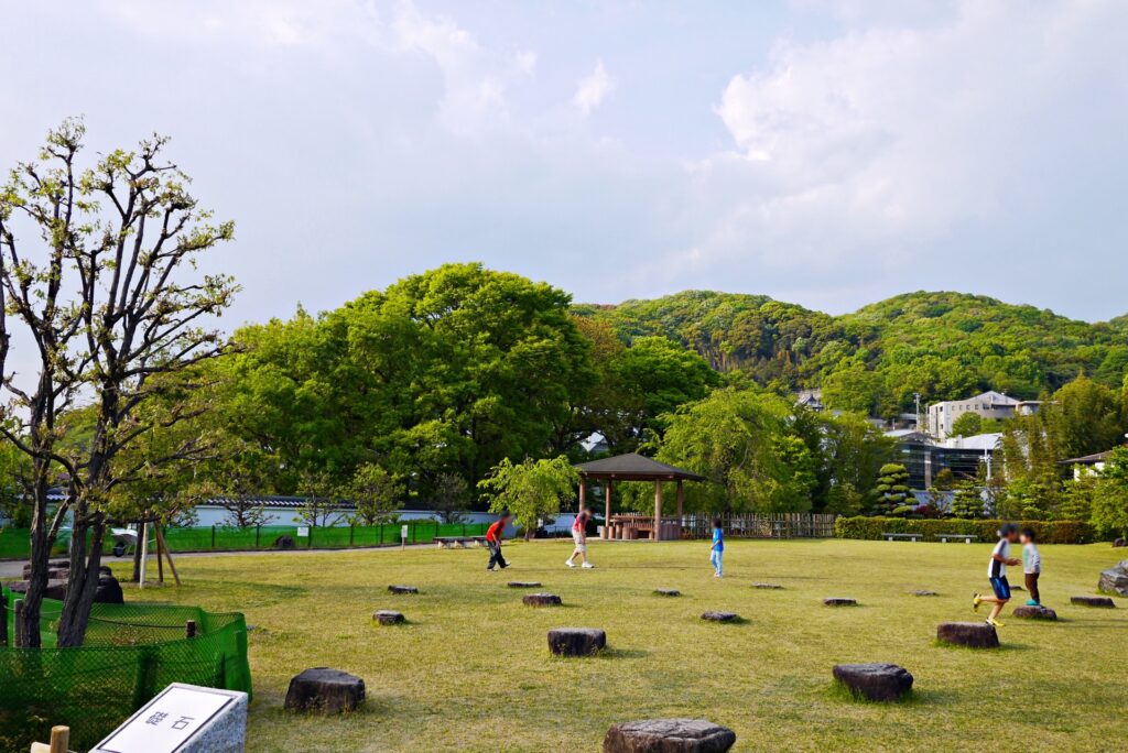 松本市の松本城公園