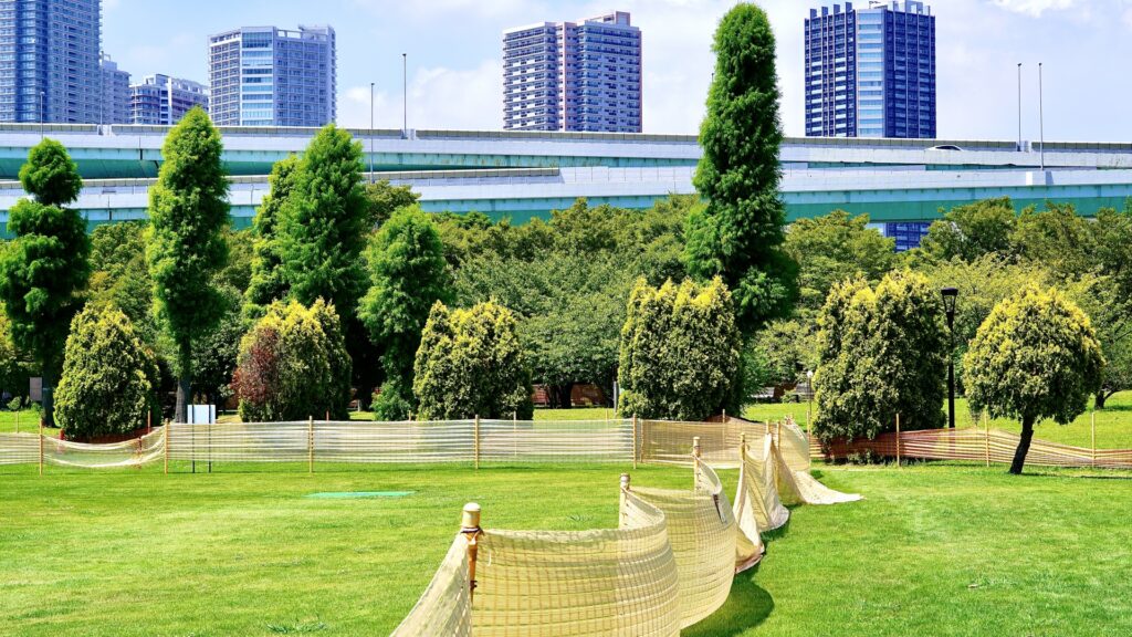江東区の辰巳の森海浜公園