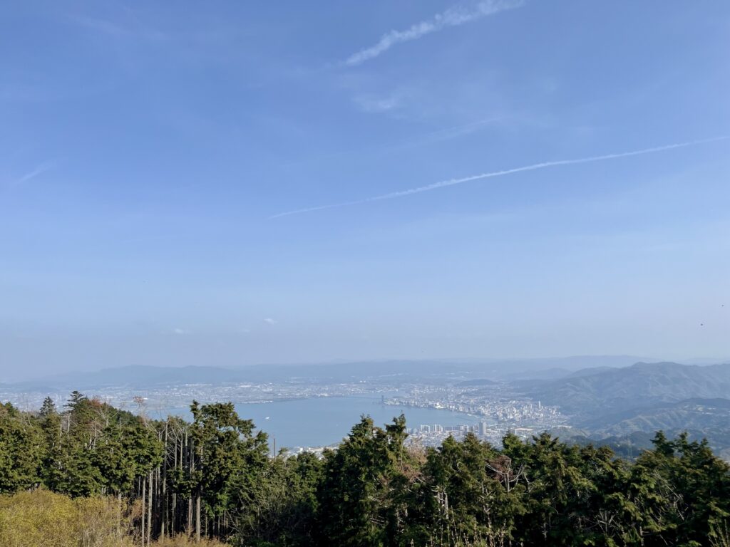 左京区の比叡山
