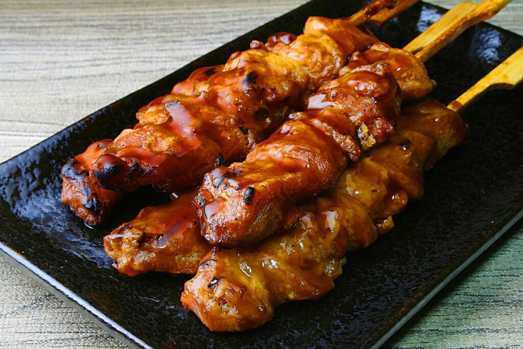 上田市の美味だれ焼き鳥